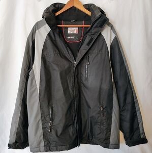 32 Degrees with zipper attached hood, Medium, Gray